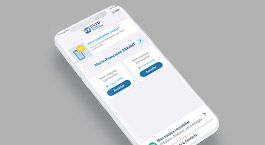 un portable avec l'application mobile BREDConnect