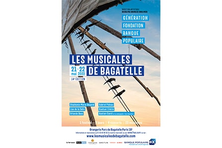 Les Musicales de Bagatelle, les 21 et 22 mai au Bois de Boulogne